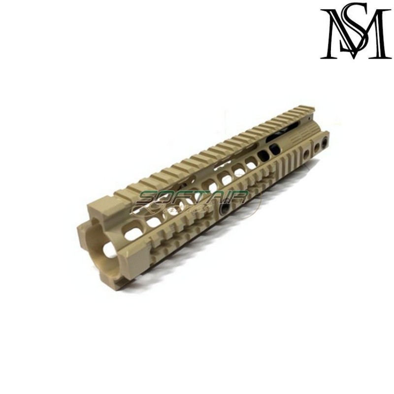 Noveske style rail NQR N4 9" tan per aeg milsim series (ms-118-tan) Noveske style rail NQR N4 9" tan per aeg milsim series (ms-118-tan)