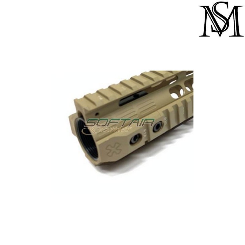 Noveske style rail NQR N4 9" tan per aeg milsim series (ms-118-tan) Noveske style rail NQR N4 9" tan per aeg milsim series (ms-118-tan)
