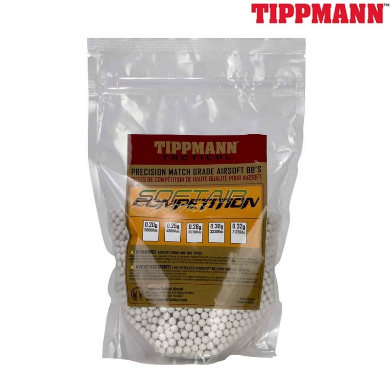BB's bag competition 1kg 0.28gr white tippmann (tip-65525)