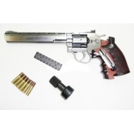 Revolver 703 Silver Gas Co2 Full Metal Wg (cod.c703s) Revolver 703 Silver Gas Co2 Full Metal Wg (cod.c703s)