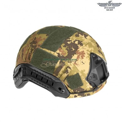 Vegetato helmet cover for fast helmet invader gear (ig-14967)