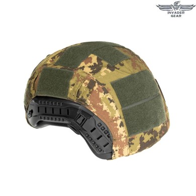 Vegetato helmet cover for fast helmet invader gear (ig-14967)