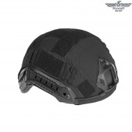 Telino copri elmetto black per elmetto fast invader gear (ig-14961)