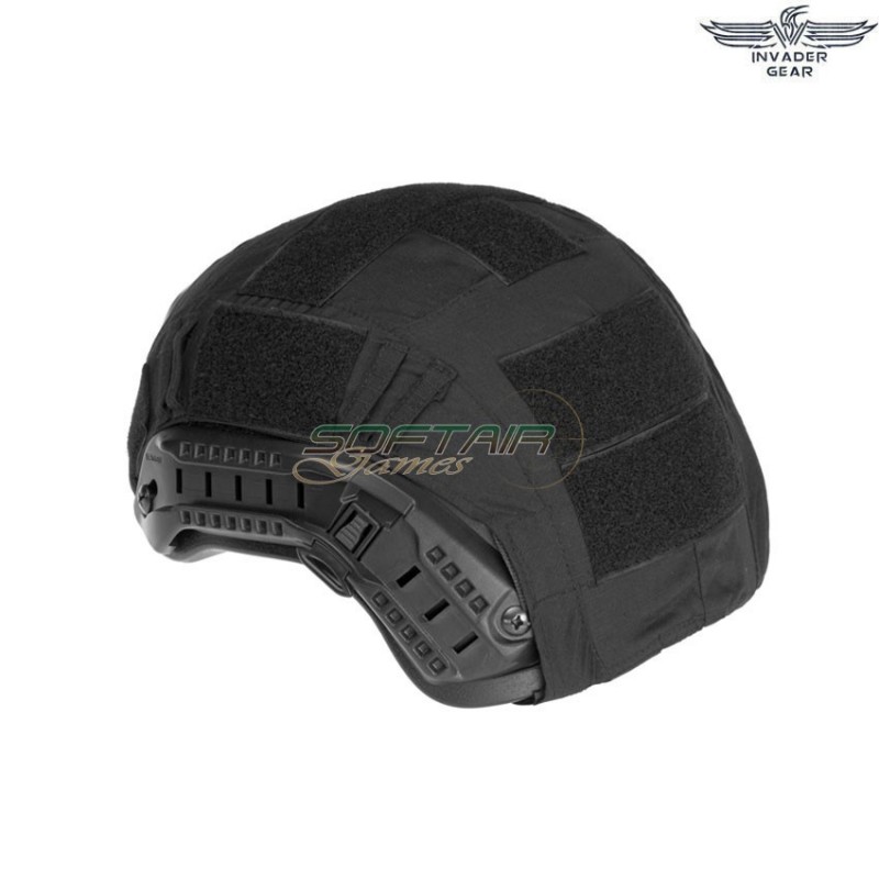 Black helmet cover for fast helmet invader gear (ig-14961)