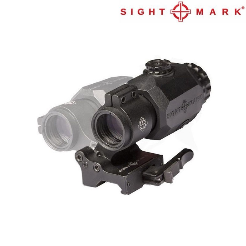 XT-3 Tactical Magnifier with LQD Flip to Side Mount sightmark (sm-28907)