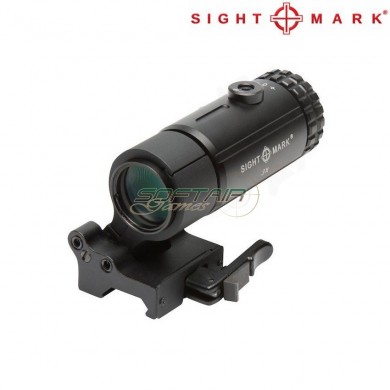 T-3 Magnifier with LQD Flip to Side Mount sightmark (sm-27595)