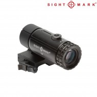 T-3 Magnifier with LQD Flip to Side Mount sightmark (sm-27595)
