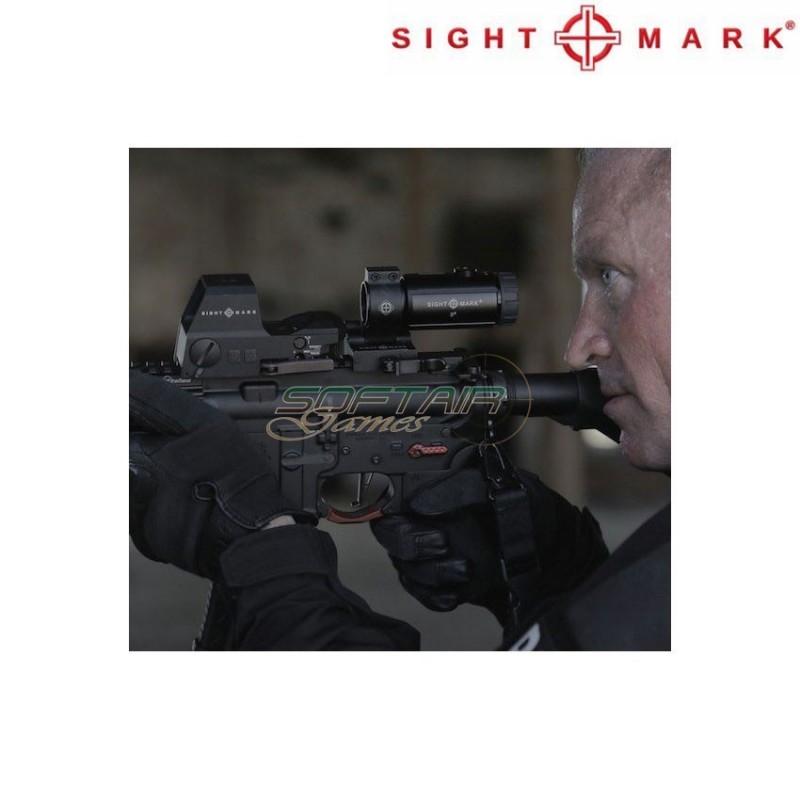 T-3 Magnifier con LQD Flip to Side Mount sightmark (sm-27595)