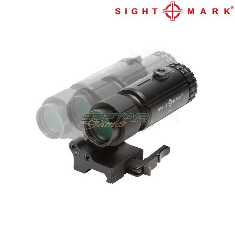 T-5 Magnifier con LQD Flip to Side Mount sightmark (sm-27596)