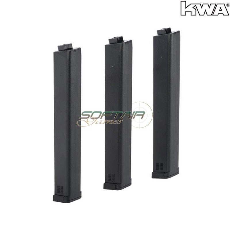 Set 3 caricatori monofilari black 120bb per QRF Mod.2 kwa (kwa-29899) Set 3 caricatori monofilari black 120bb per QRF Mod.2 kwa (kwa-29899)