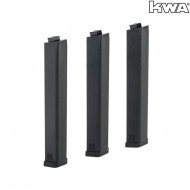 Set 3 mid-cap magazines black 120bb for QRF Mod.2 kwa (kwa-29899) Set 3 mid-cap magazines black 120bb for QRF Mod.2 kwa (kwa-29899)