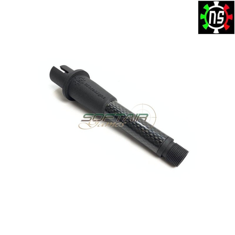 Outerbarrel ultralight 4" arp/stubby black nikk sakk (nsc-ob-4-bk)