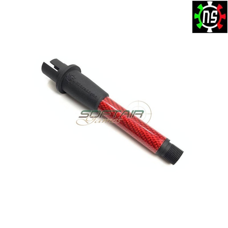 Outerbarrel ultralight 4" arp/stubby red nikk sakk (nsc-ob-4-red)