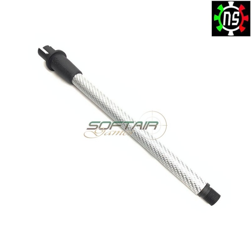 Outerbarrel ultralight 9" silver nikk sakk (nsc-ob-9-sv)