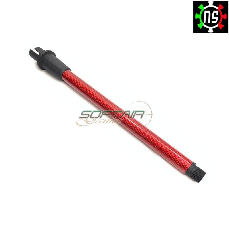 Outerbarrel ultralight 9" red nikk sakk (nsc-ob-9-red)