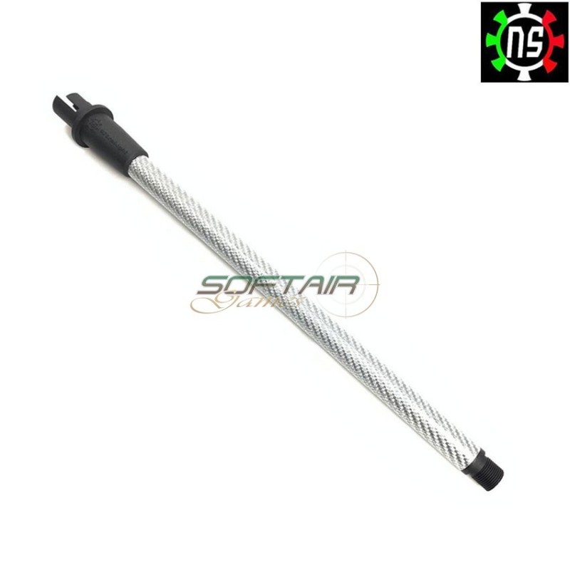 Outerbarrel ultralight 12" silver nikk sakk (nsc-ob-12-sv)