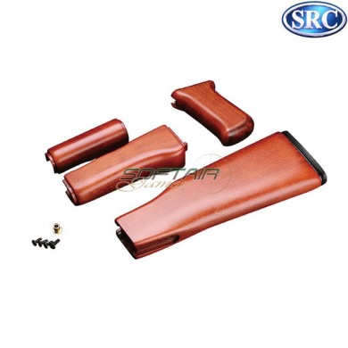Kit for ak 47 in real wood src (src-up-19)