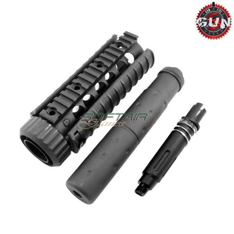 Front set kit special op. for aeg m4 gun five (gf-21-bk)