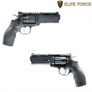 Pistola revolver co2 h8r gen.2 black elite force (elf-29413)