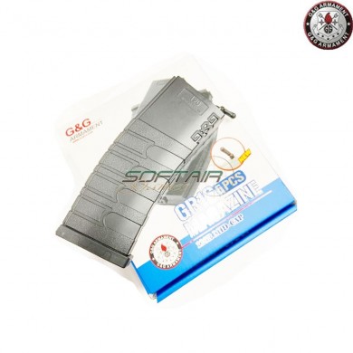 Set 5 Mid-cap Magazine 120bb M4 Bk w/new follower G&g (gg-08124-bk-set)