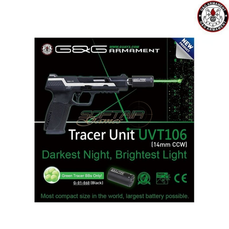 Tracer Unit UVT106 black g&g (gg-01060)