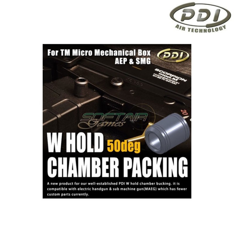 Hop up rubber w hold 50° for aep/smg pdi (pdi-533001)