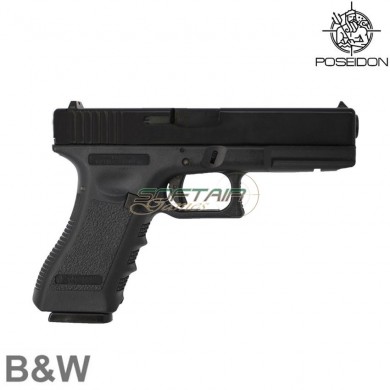 Gas Pistol B&w s18b G18 Gbb Black Poseidon (pbw-450004)