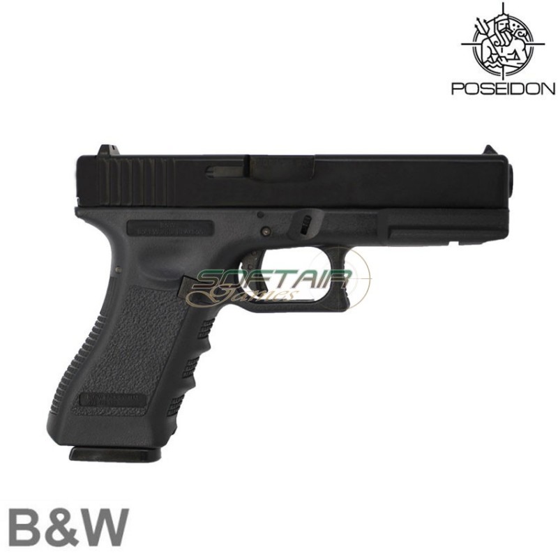 Pistola A Gas B&w s18b G18 Gbb Black Poseidon (pbw-450004)