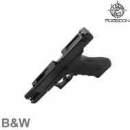 Gas Pistol B&w s18b G18 Gbb Black Poseidon (pbw-450004)
