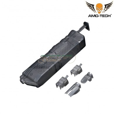 BB loader 250bb black transparent for caliber 4.5mm amo-tech® (amt-wo-0408)
