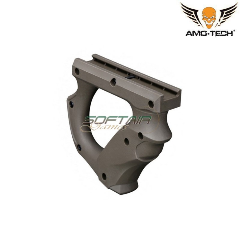Tactical grip for 20mm rails dark earth amo-tech® (amt-wo-1515t)
