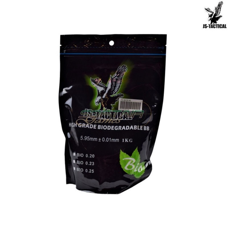 Bb bag bio 0.40gr white js tactical (js-bio0.40)