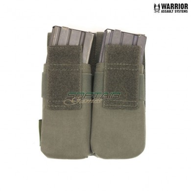 Tasca Porta Caricatori Doppia M4 5.56 Ranger Green Warrior Assault Systems (w-eo-dm4-rg)