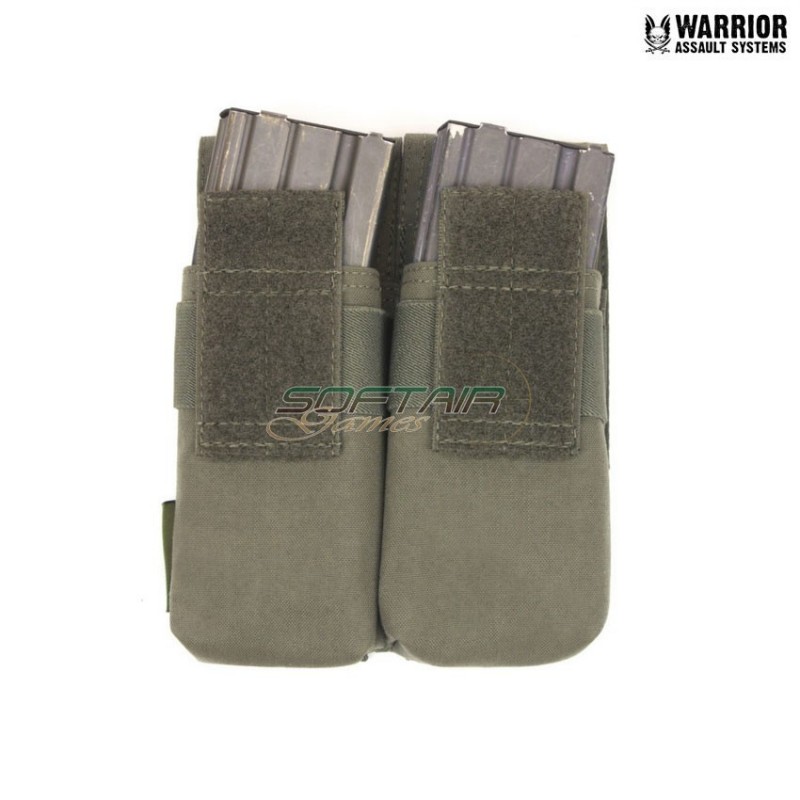 Tasca Porta Caricatori Doppia M4 5.56 Ranger Green Warrior Assault Systems (w-eo-dm4-rg)