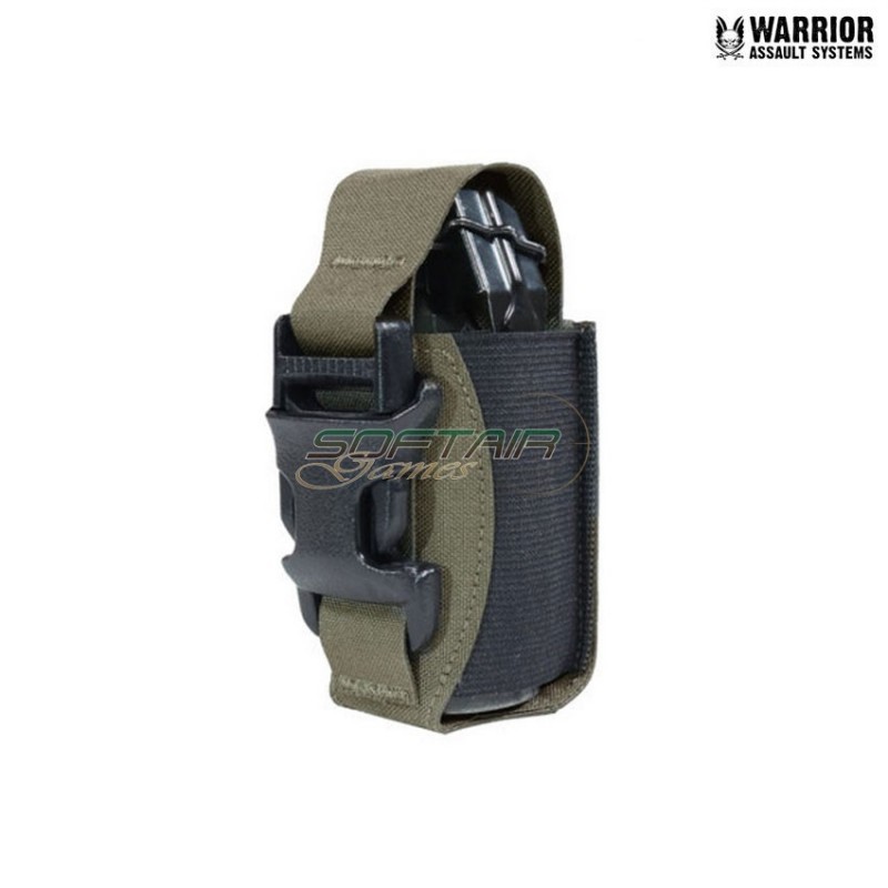 Laser cut tasca Single 40mm Flash Bang Ranger Green Warrior Assault Systems (w-lc-s40-fbp-rg)