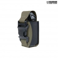 Laser cut Single 40mm Flash Bang pouch Ranger Green Warrior Assault Systems (w-lc-s40-fbp-rg)