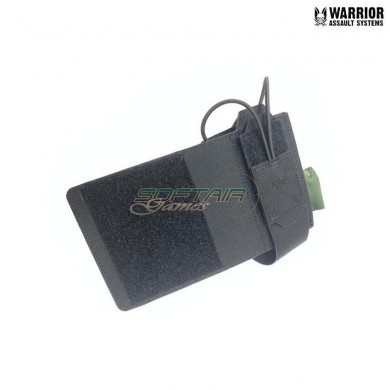 Laser cut Wing Velcro ARP Left Side pouch Black Warrior Assault Systems (w-lc-wv-arp-l-blk)