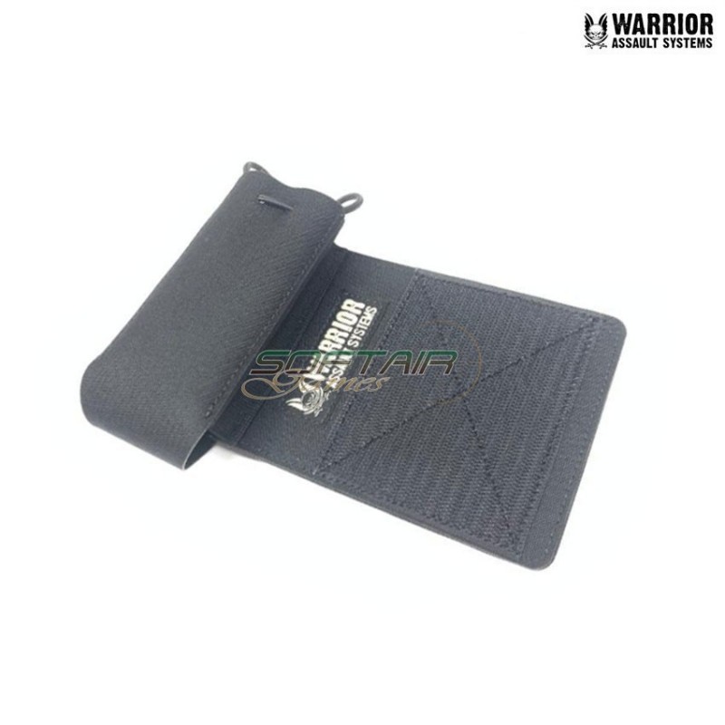 Laser cut Wing Velcro ARP Left Side pouch Black Warrior Assault Systems (w-lc-wv-arp-l-blk)