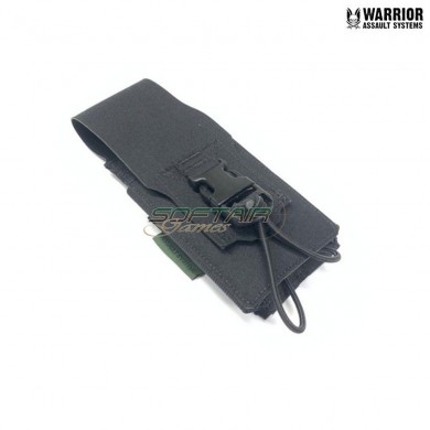 Laser cut MBTIR/HARRIS Radio pouch black Warrior Assault Systems (w-lc-mhrp-blk)