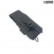 Laser cut MBTIR/HARRIS Radio pouch black Warrior Assault Systems (w-lc-mhrp-blk)