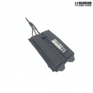 Laser cut Single Fast Open M4 5.56mm Magazine Pouch Black Warrior Assault Systems (w-lc-sb-556p-blk)