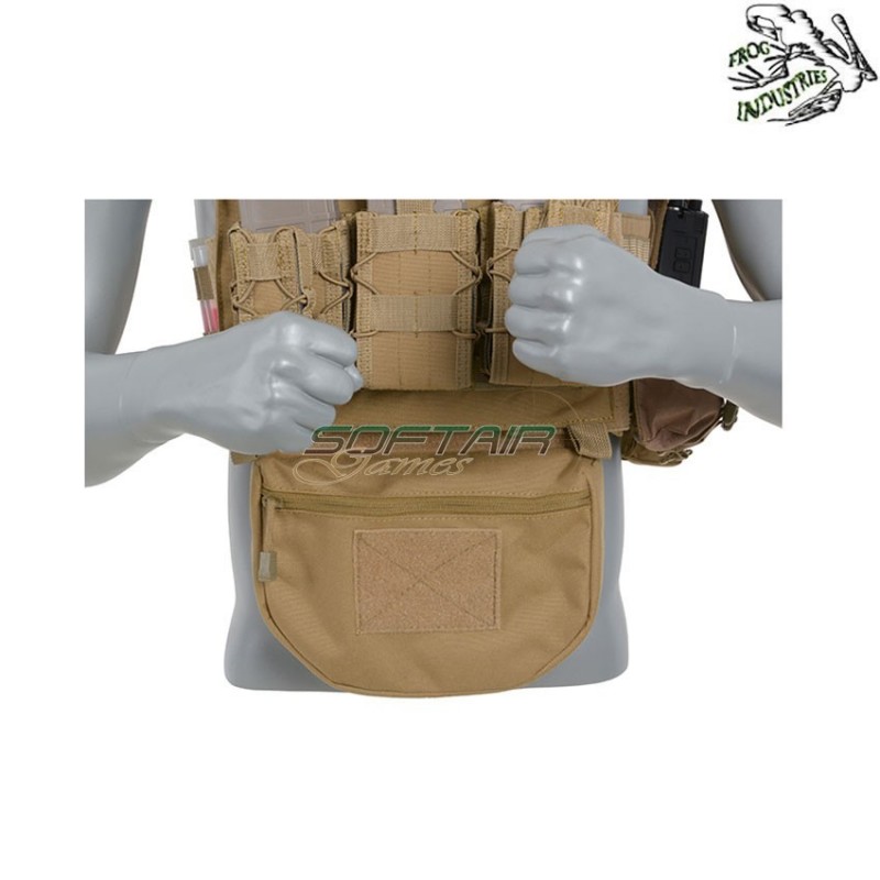 Tasca drop down utility mod.2 coyote per vest frog industries® (fi-m51613218-tan)