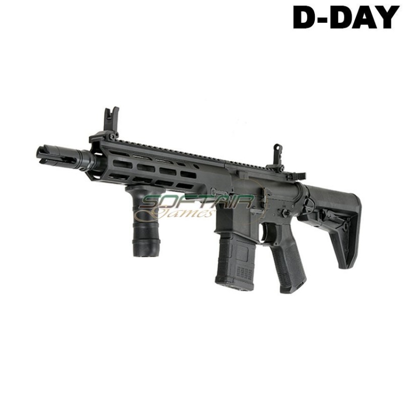 Mid-cap magazine aeg dmag short m4/m16 20/70bb variable-cap black d-day (dd-mag-ss-bk)