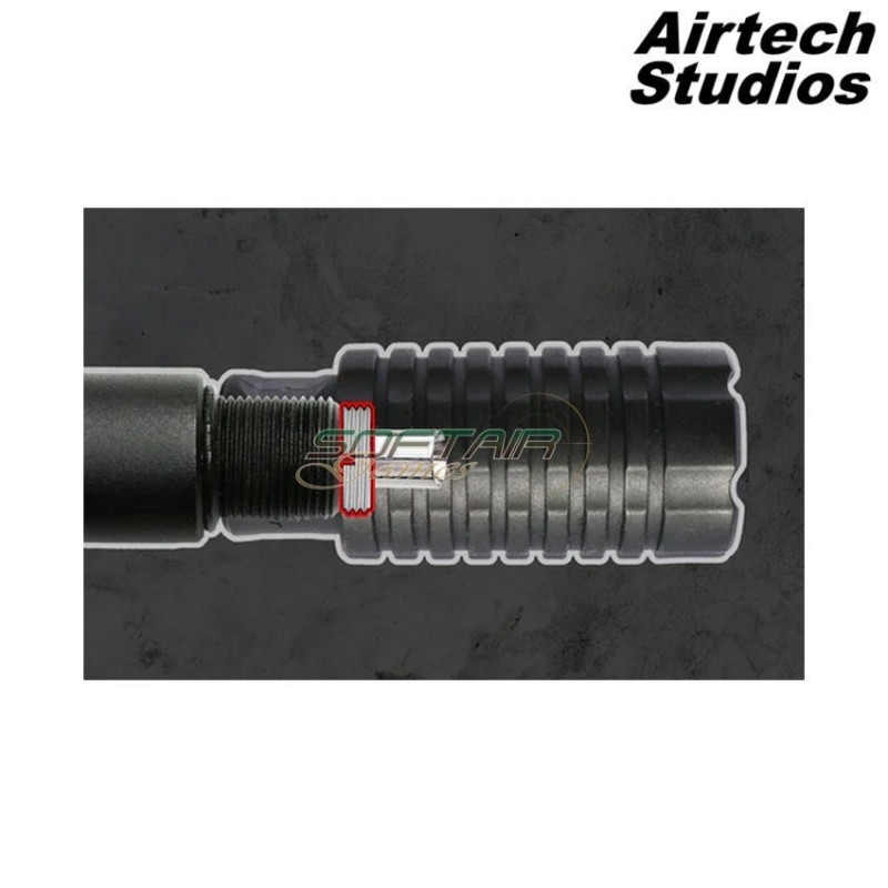 Ibs inner barrel stabilizer g&g cm16 wildhog 7" airtech studios (as-ibs-wildh-blk) Ibs inner barrel stabilizer g&g cm16 wildhog 7" airtech studios (as-ibs-wildh-blk)