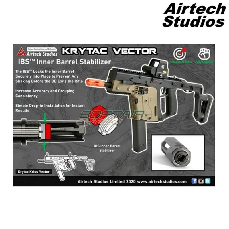 Ibs stabilizzatore canna interna Krytac Kriss Vector airtech studios (as-ait603008) Ibs stabilizzatore canna interna Krytac Kriss Vector airtech studios (as-ait603008)