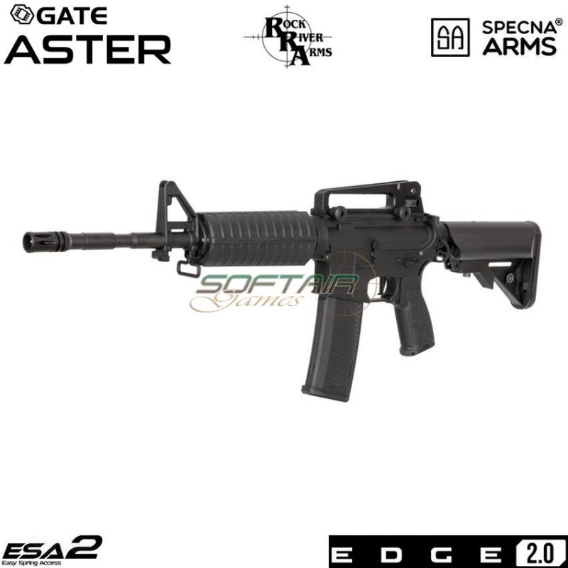 Fucile elettrico sa-e01 rra m4a1 carbine edge 2.0™ black specna arms® (spe-01-030327)