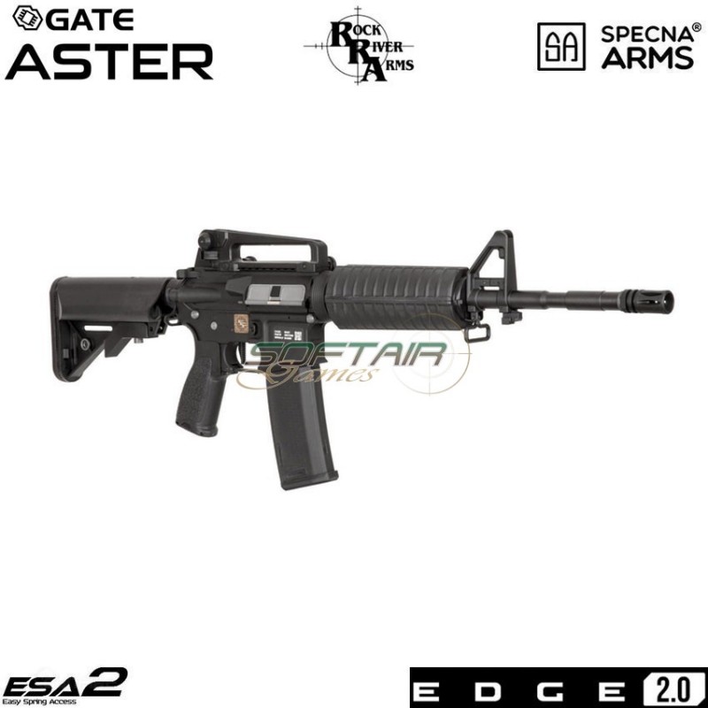 Fucile elettrico sa-e01 rra m4a1 carbine edge 2.0™ black specna arms® (spe-01-030327)