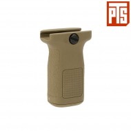 Vertical grip epf2-s short dark earth pts® (pts-pt151450313)