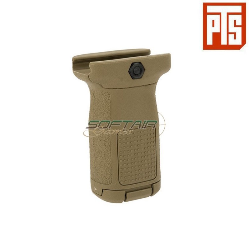 Vertical grip epf2-s short dark earth pts® (pts-pt151450313)