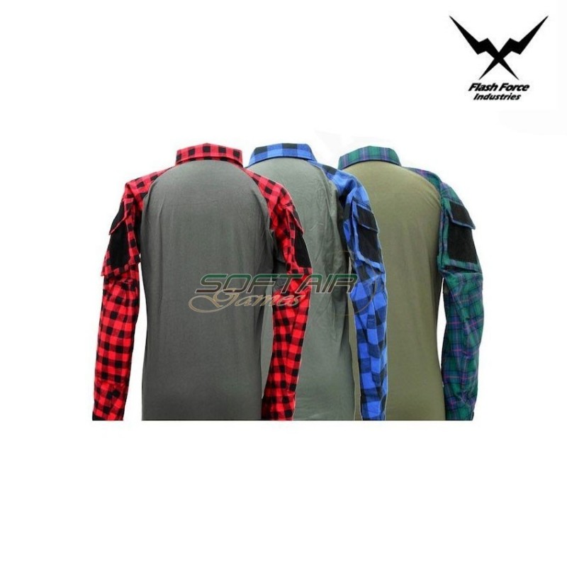 Lumberjacks TAC shirt gen.3 flannel blue LIMITED EDITION flash force industries (ffi-g3ljs-bl) Lumberjacks TAC shirt gen.3 flannel blue LIMITED EDITION flash force industries (ffi-g3ljs-bl)